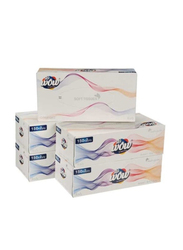 Wow Facial Tissue, 5 Boxes x 150 Sheets x 2 Ply