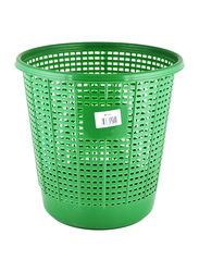 MYH Plastic Dustbin, Green