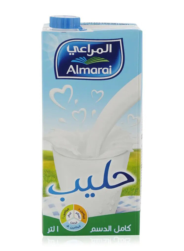 Almarai Full Fat Milk - 4 x 1 Ltr