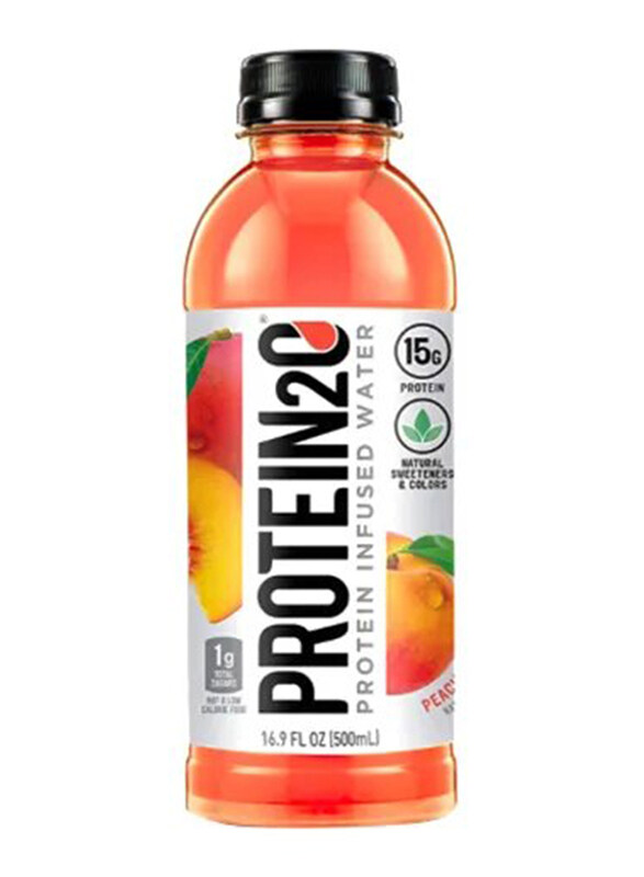 

Protein2O Protein Infused Water, 500ml, Peach Mango