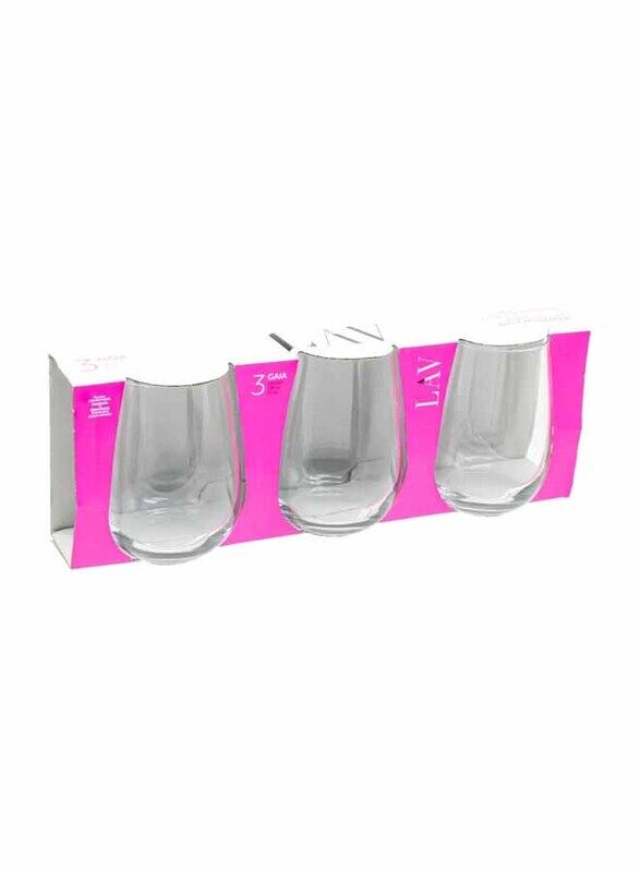 

Lav 3-Piece Soft Drink Glass Set, Clear