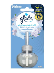 Glade Clean Linen Electric Scented Oil Refill, 20ml