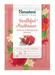 Himalaya Youthful Radiance Edelweiss & Pomegranate Sheet Mask, 1 Mask