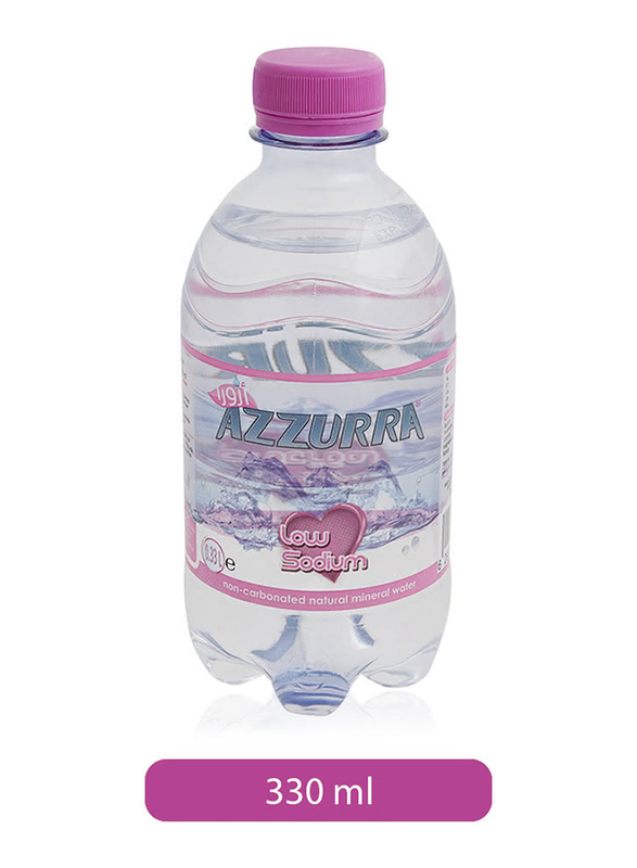 Azzurra Low Sodium Mineral Water Bottle, 330ml