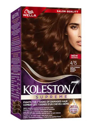 Wella Koleston Supreme Hair Color, 4/15 Cool Evening Brown