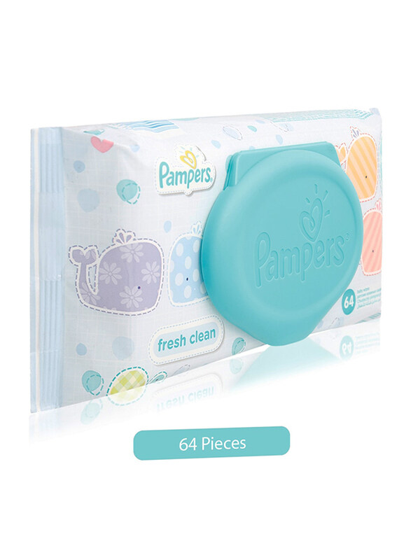 

Pampers 64 Pieces Baby Fresh Clean Baby Wipes