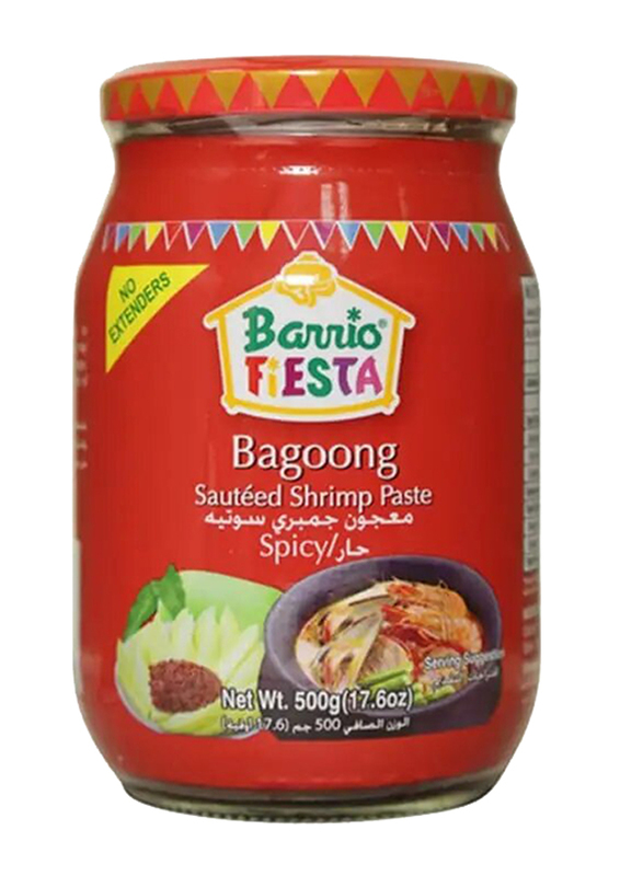 Barrio Fiesta Sauteed Shrimp Paste Spicy, 500g