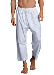 Slugger Men's Long Pant With Patch, 1 Piece , White