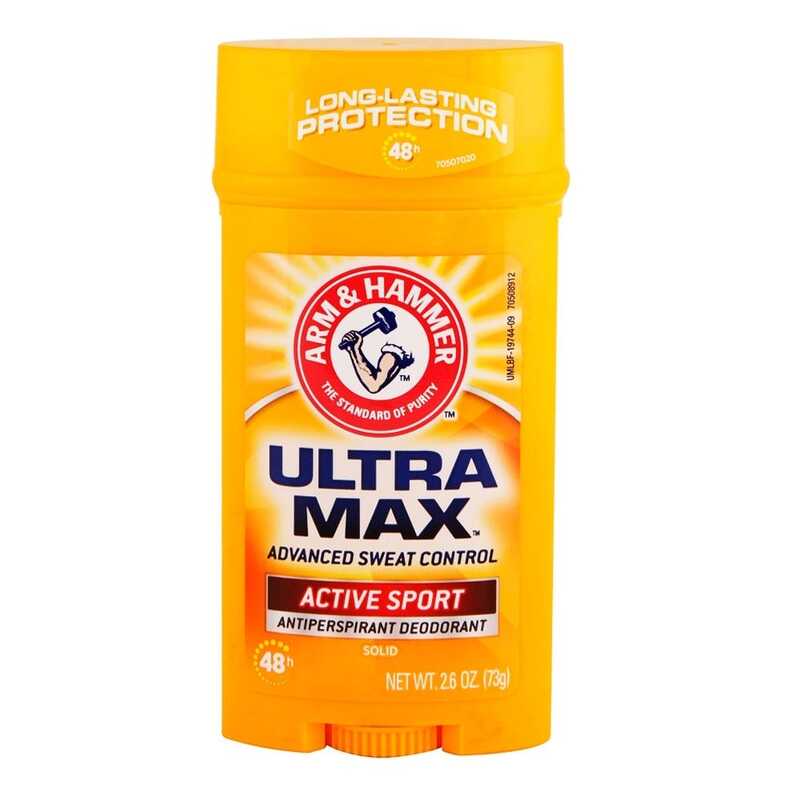 Arm & Hammer Ultra Max Active Sport Anti-Perspirant Deodorant Stick, 73gm