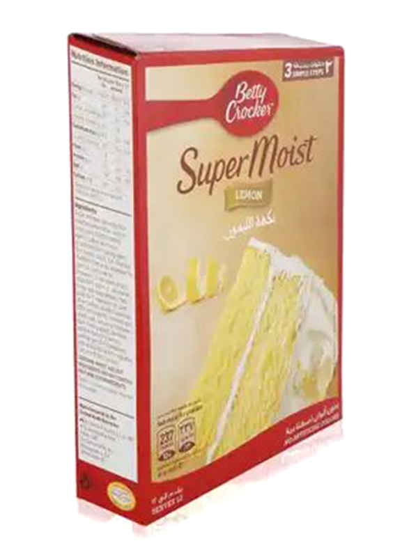 Betty Crocker Super Moist Lemon Cake Mix, 500g