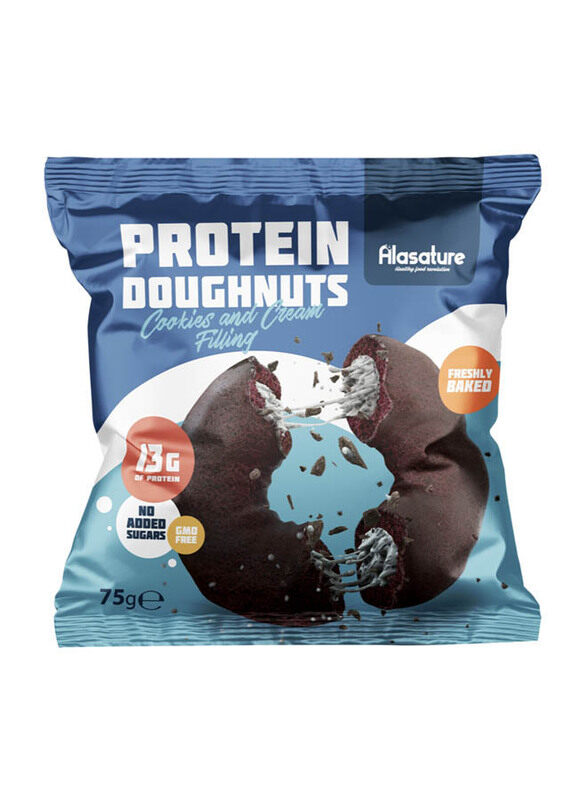 

Alasature Protein Cookies N Cream Doughnut, 75g