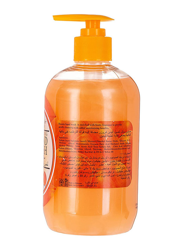 Fruiser Moisturising Peach Hand Wash, 500ml