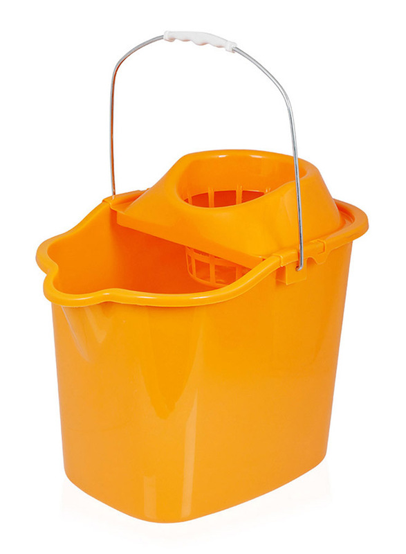 Sirocco Orange Plastic Washing Bucket