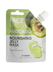 Face Facts Avocado Nourishing Jelly Mask, 60ml