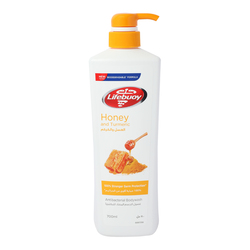 Lifebuoy Honey & Turmeric Anti Bacterial Body Wash, 700ml