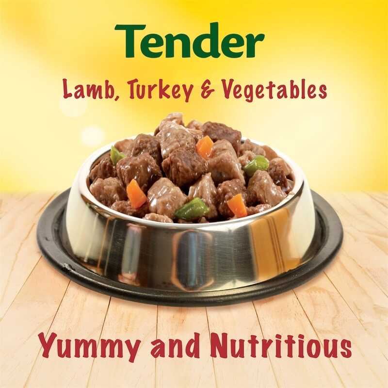 Friskies In Gravy With Lamb, Turkey and Vegetables - 400gm