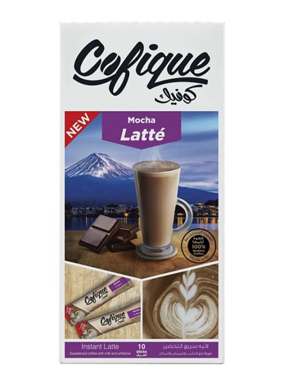 

Cofique Iced Latte Mocha Flavour Coffee, 24g