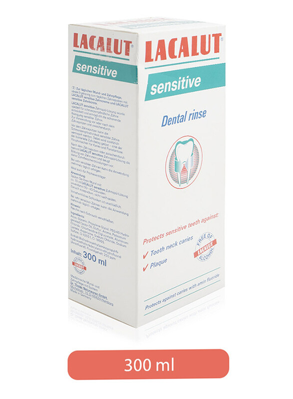 

Lacalut Sensitive Dental Rinse Mouthwash, 300ml