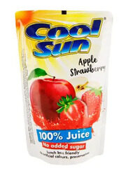Cool Sun Apple & Strawberry 100% Juice, 200ml