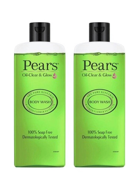 

Pears Oil Clear & Glow Body Wash, 2 x 250ml