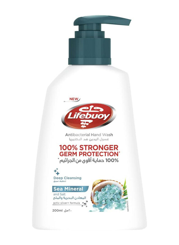 

Lifebuoy Sea Mineral Antibacterial Hand Wash - 2 x 200ml