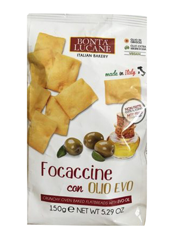 

Bonta Lucane Focaccine with Olive Oil, 150g