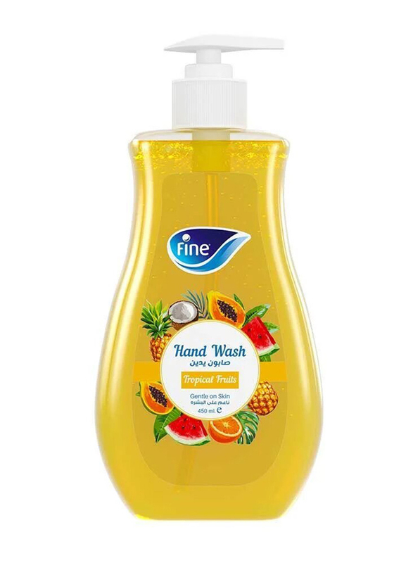 Fine Tropical Fragrance Liquid Hand Wash, 450ml