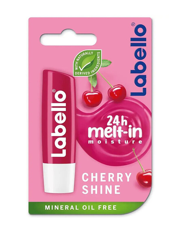 Labello Fruity Shine Cherry Lip Care - 4.8 g, Pack of 1