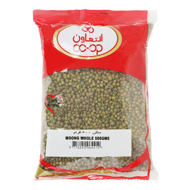 

CO-Op Moong Whole, 500g