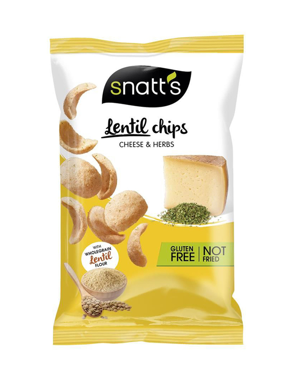 Snatt's Cheese & Herbs Lentil Chips, 85g