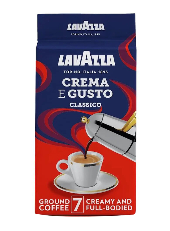 Lavazza Crema E Gusto Ground Coffee, 250g