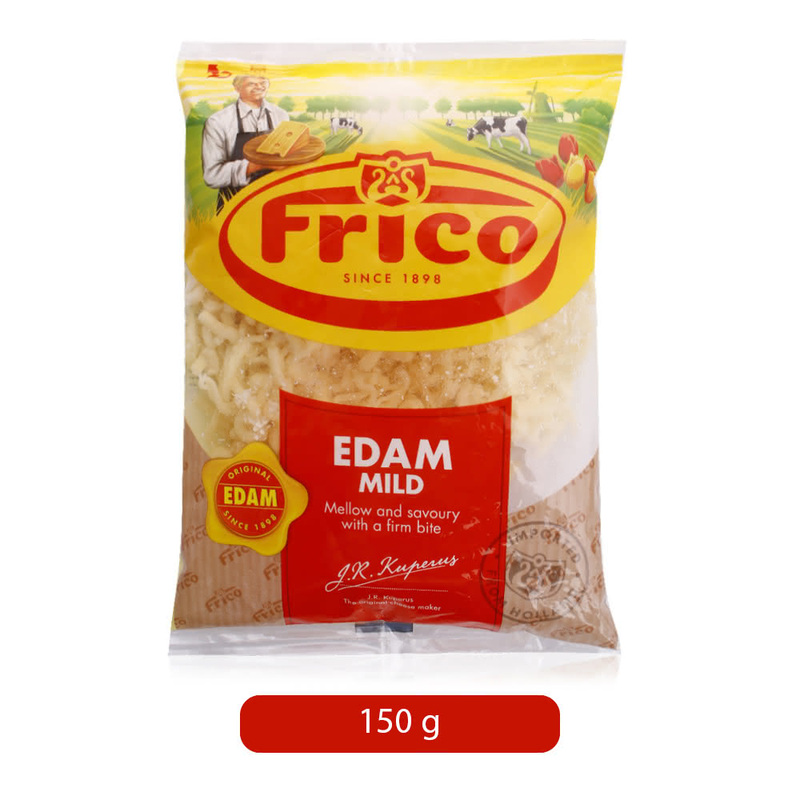 Frico Edam Mild Shredded Cheese, 150 g