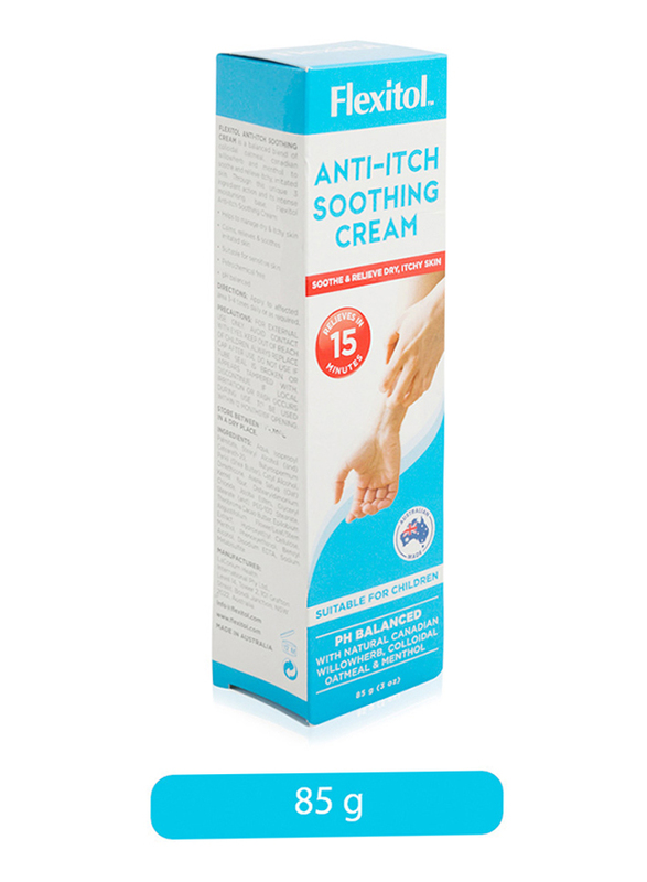 Flexitol Anti-Itch Soothing Cream, 85gm