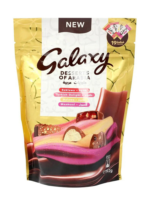 

Galaxy Desserts Of Arabia Chocolates, 192g