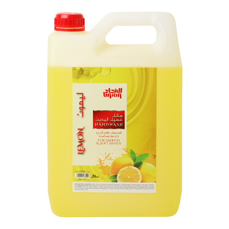 

Union Lemon Flavour Hand Wash, 5L