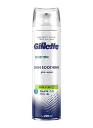 Gillette Sensitive Skin Soothing Aloe Vera Shave Gel - 200ml