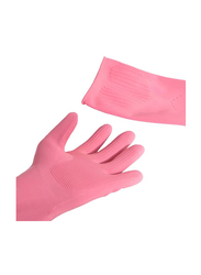 Locknlock 42cm Rubber Gloves, Pink, XL