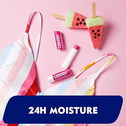 Labello 24H Melt-In Moisture Watermelon Shine Lip Balm, 24 x 4.8gm