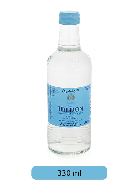 Hildon Natural Mineral Water Bottle, 330ml