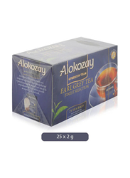 Alokozay Heat Seal Sachets Earl Grey Tea Bags - 25 Bags