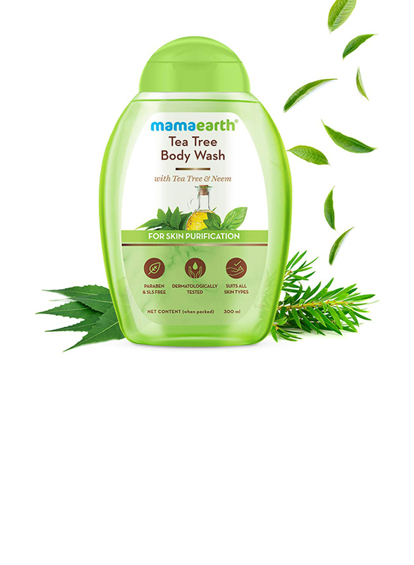 

Mamaearth Tea Tree Body Wash, 300ml