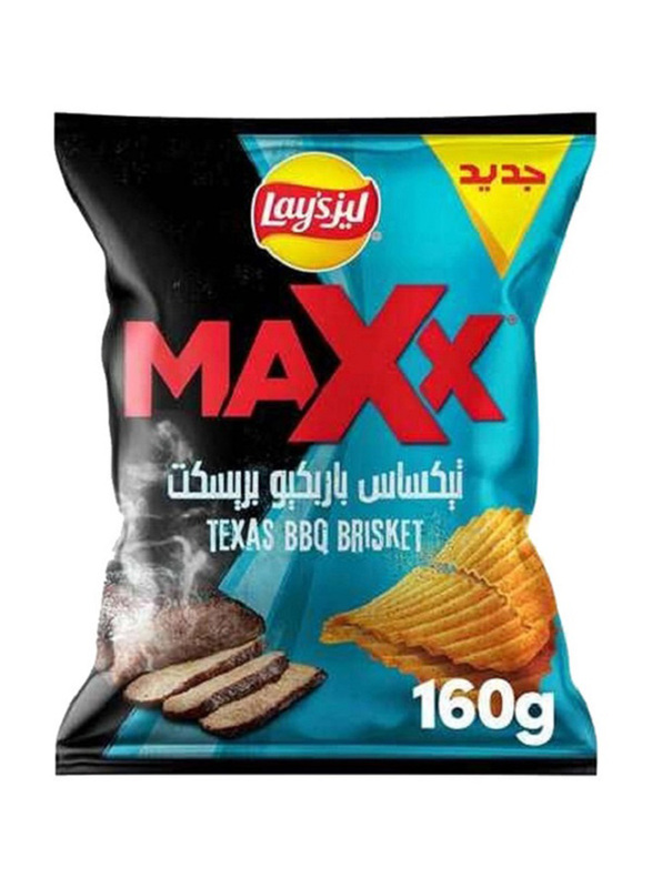 Lay's Maxx Texas BBQ Brisket Potato Chips, 160g
