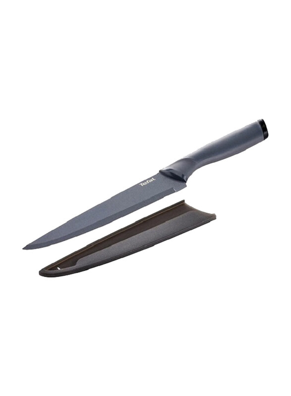 

Tefal 20cm Fresh Kitchen Slicing Knife, Grey/Black
