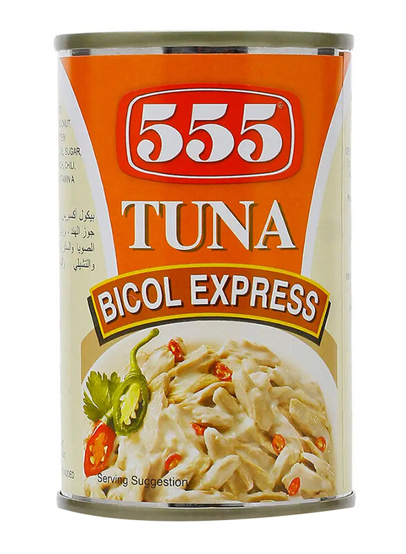 

555 Bicol Express Tuna Flakes, 155g