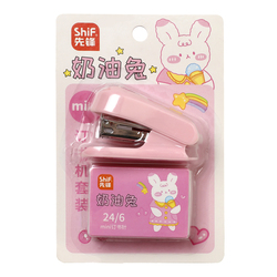 PMT ST-20120 Stapler and Pin Set, Pink
