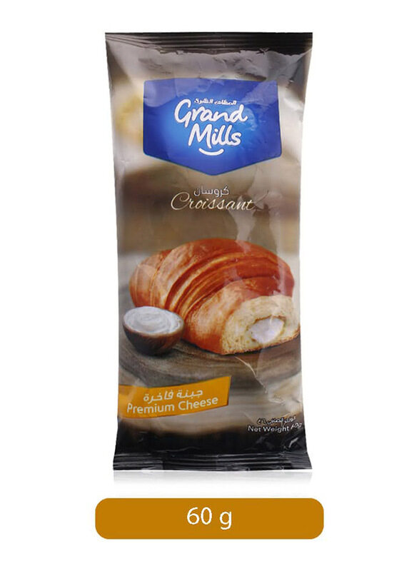 

Grand Mills Premium Cheese Croissant, 60g