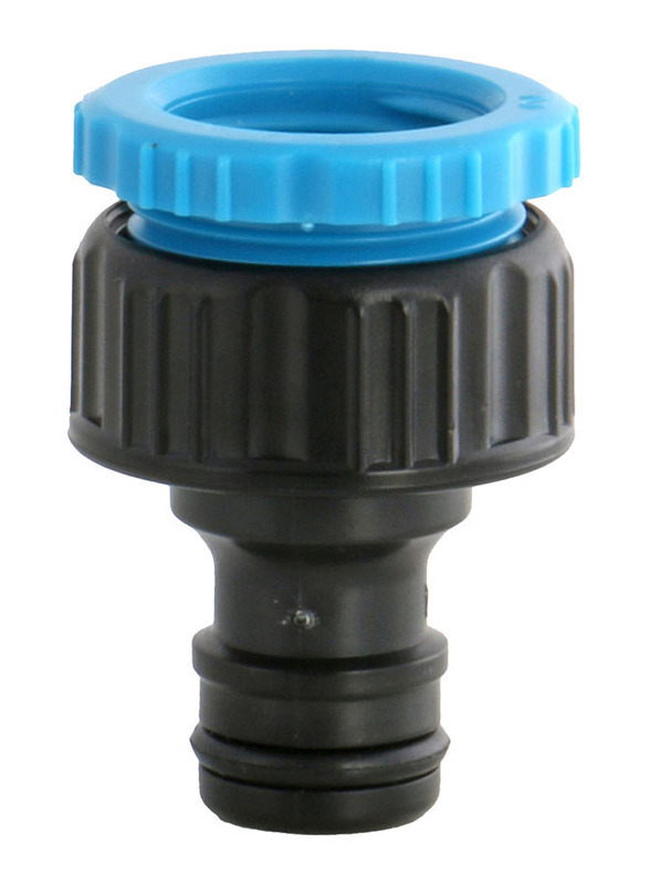 Aquacraft Water Tap Reducer Tap Adaptor, 61007, Blue/Grey