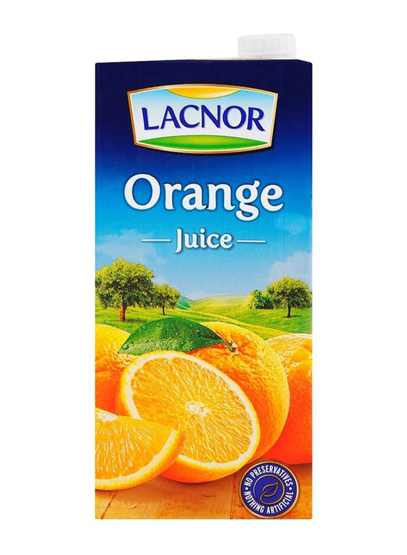 Lacnor Orange Juice, 12 x 1 Liter