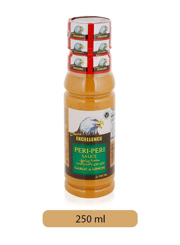 Ethnic Excellence Garlic & Lemon Peri-Peri Sauce - 250ml