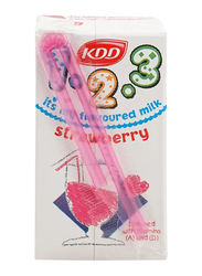 Kdd Strawberry Milk, 6 x 125ml